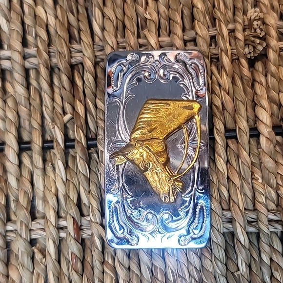 Source Unknown Accessories - Horse head belt buckle small